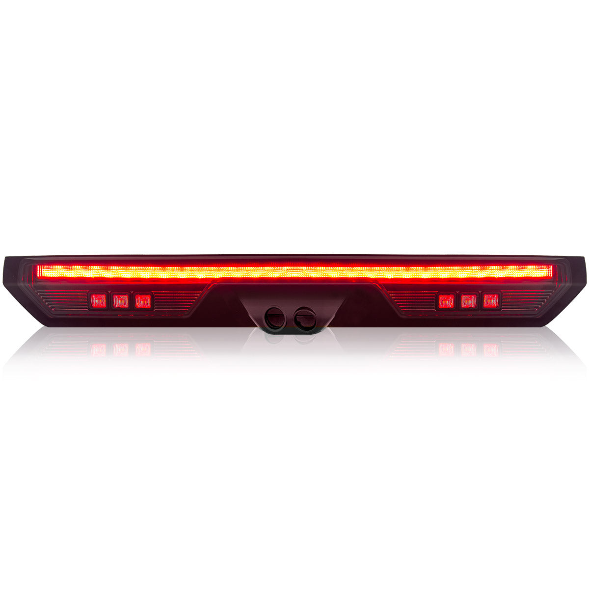 2020-2026+ GMC Chevy Sierra Silverado Smoked LED Mirror Lights - AutoLEDTech.com