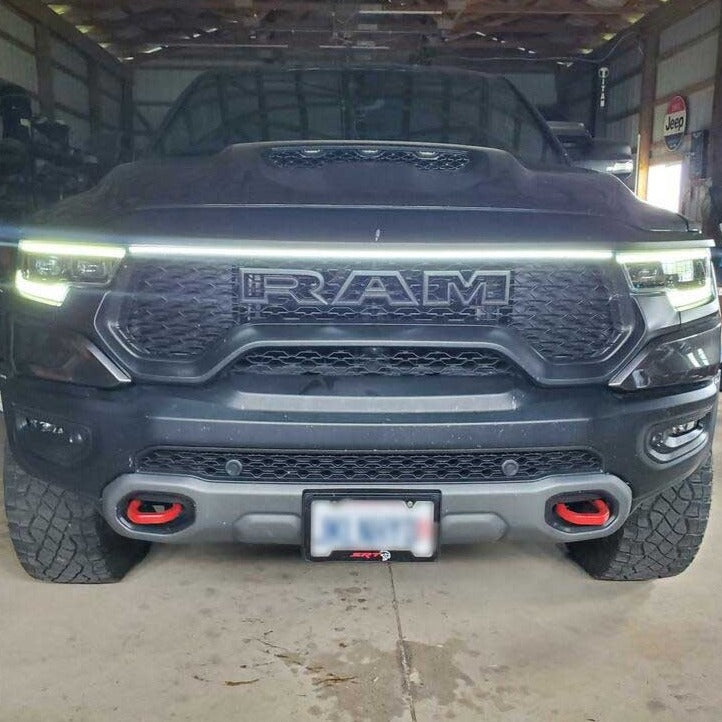 2021-2025 Ram TRX RHO LED Grill Accent Lights Bar Kit