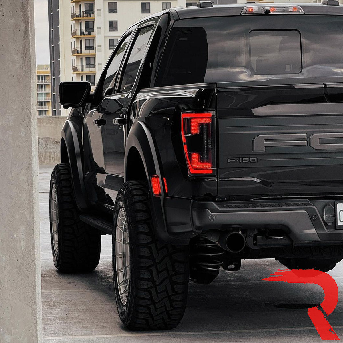 2021-2023 Ford F150 & Raptor Smoked OLED Tail Lights - AutoLEDTech.com