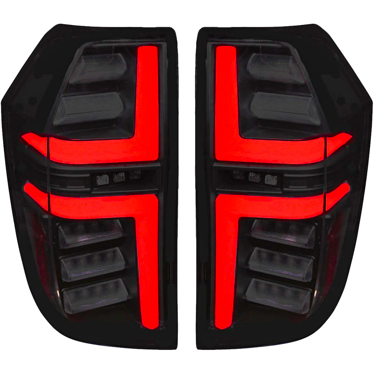 2021-2024 GMC Yukon Smoked Scanning LED Tail Lights - AutoLEDTech.com