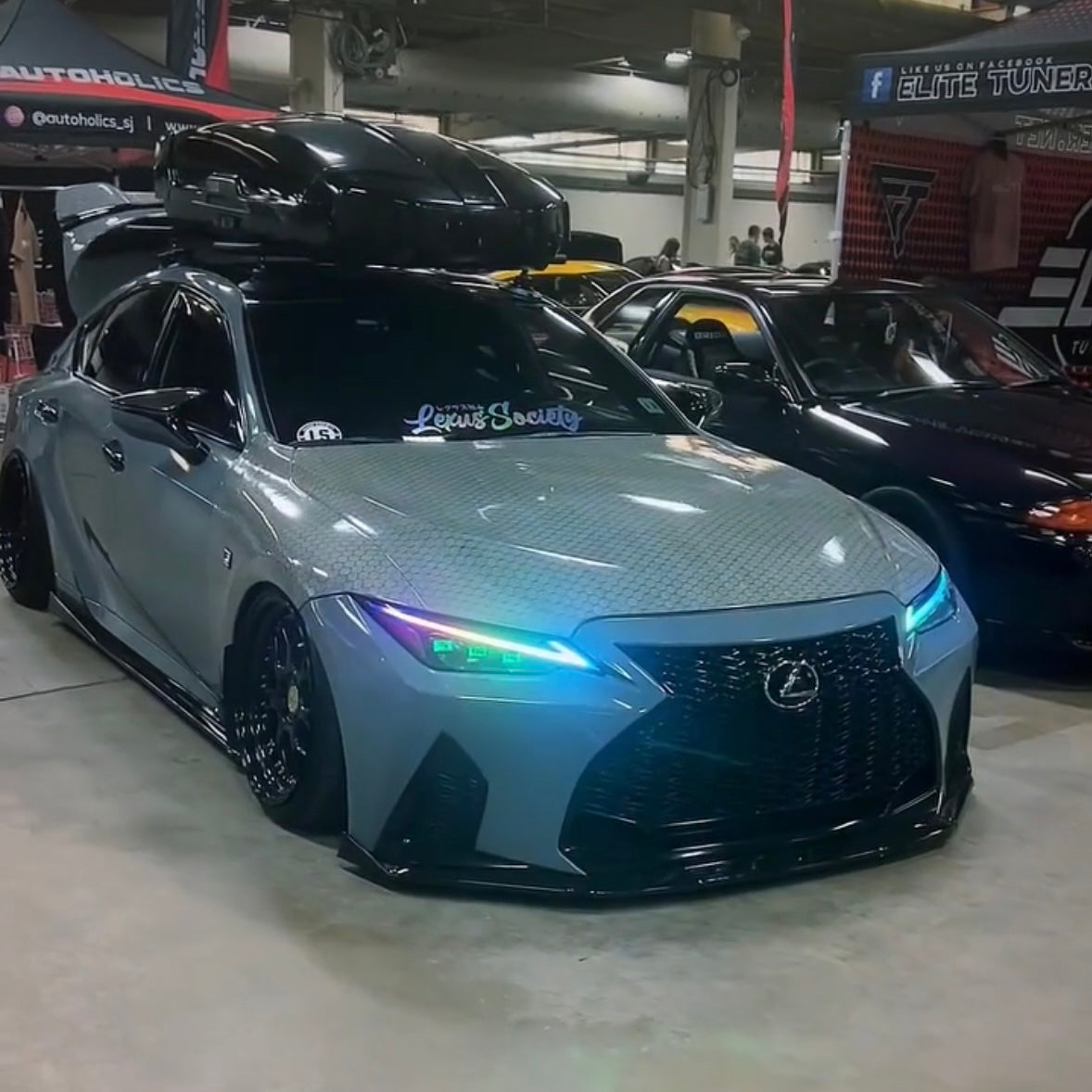2021-2024 Lexus IS 300 350 F 500 RGBW Flow Series LED DRL Tube Kit - AutoLEDTech.com