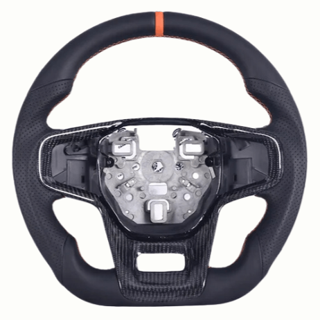 2021-2026+ Ford Bronco Custom Carbon Fiber Steering Wheel - AutoLEDTech.com