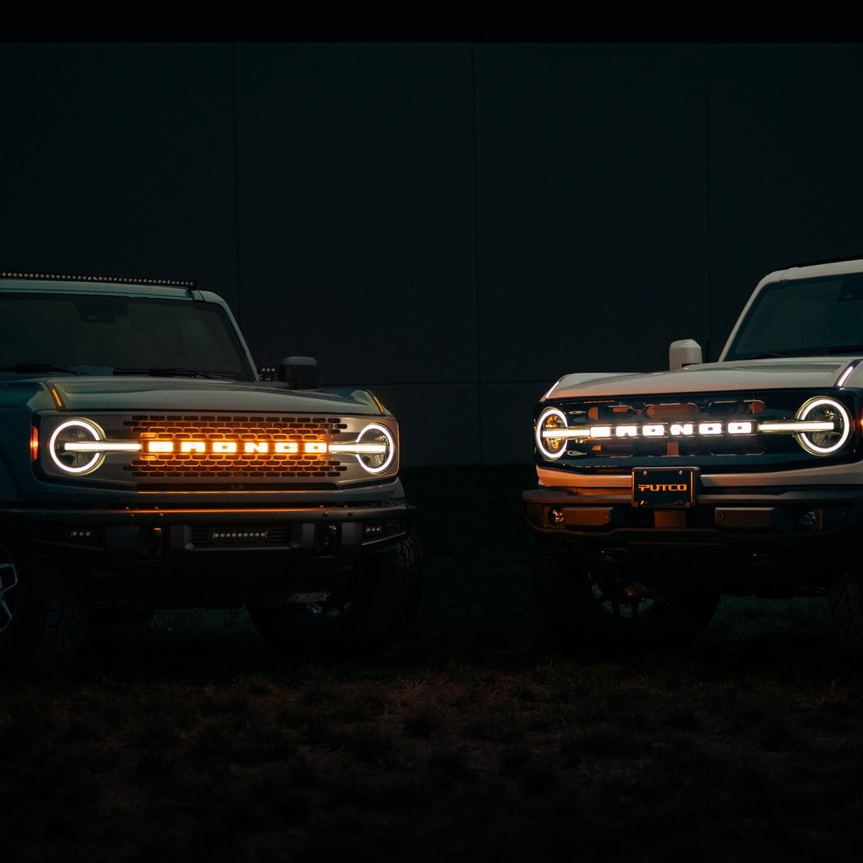 2021-2026+ Ford Bronco Illuminated LED Grill Emblem Logo - ANIMATED STARTUP - AutoLEDTech.com