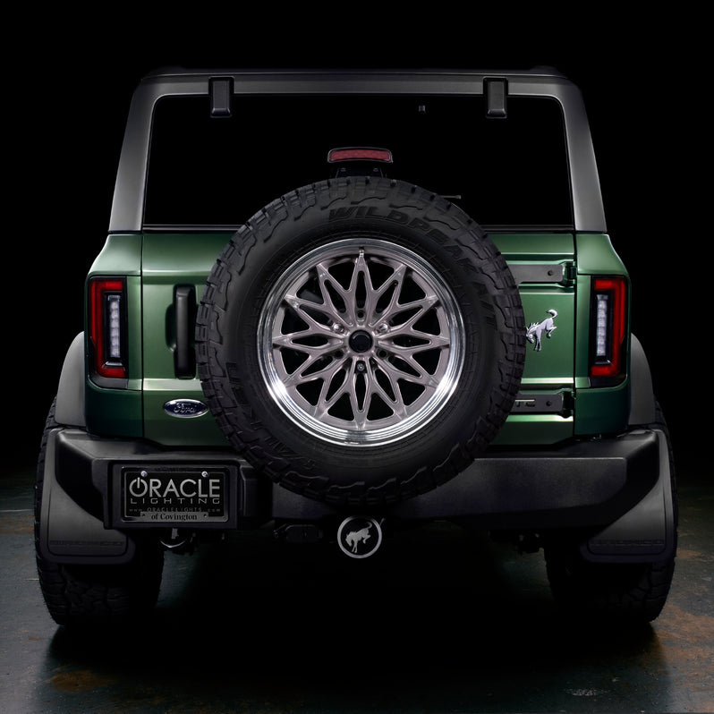2021-2026+ Ford Bronco Red Smoked LED Flush Mount Tail Lights - AutoLEDTech.com