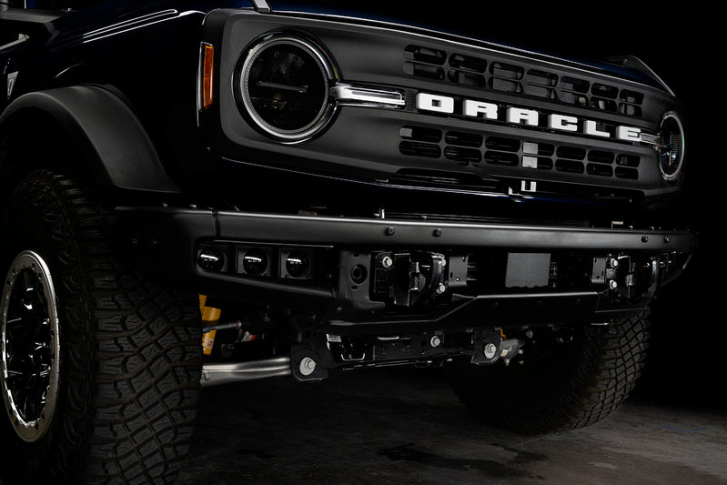 2021-2026+ Ford Bronco Triple LED Fog Lights Kit - AutoLEDTech.com