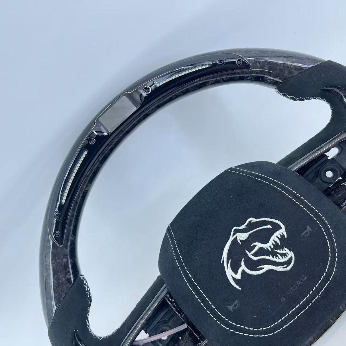 2021-2026+ Ram TRX 1500 Custom Carbon Fiber Steering Wheel - IN STOCK - AutoLEDTech.com