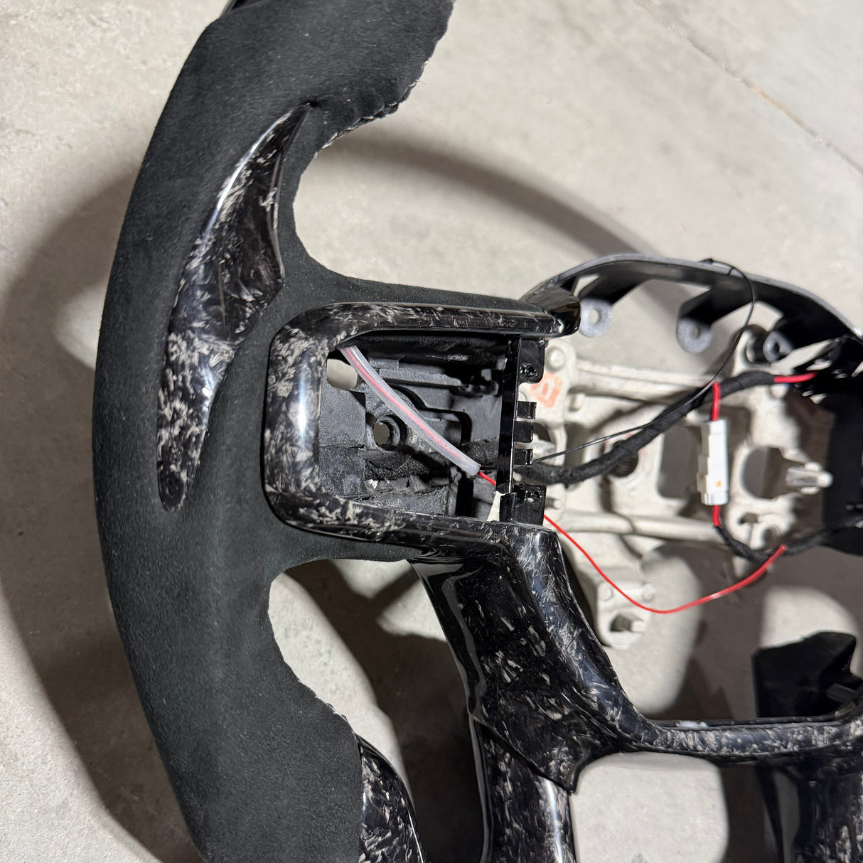 2021-2026+ Ram TRX 1500 Custom Carbon Fiber Steering Wheel - IN STOCK - AutoLEDTech.com