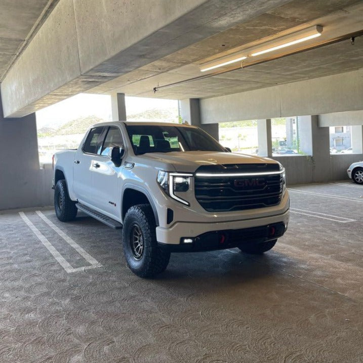 2022-2026+ GMC Sierra 1500 LED Grill Accent Light Bar Kit - AutoLEDTech.com