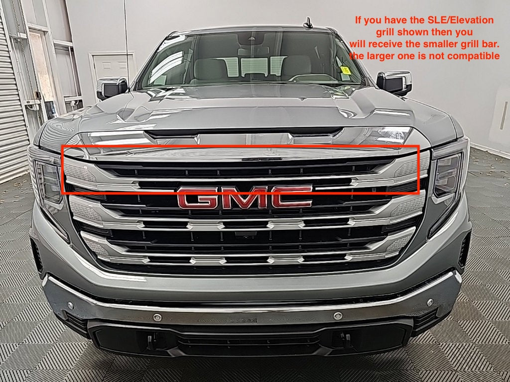 2022-2026+ GMC Sierra 1500 LED Grill Accent Light Bar Kit - AutoLEDTech.com