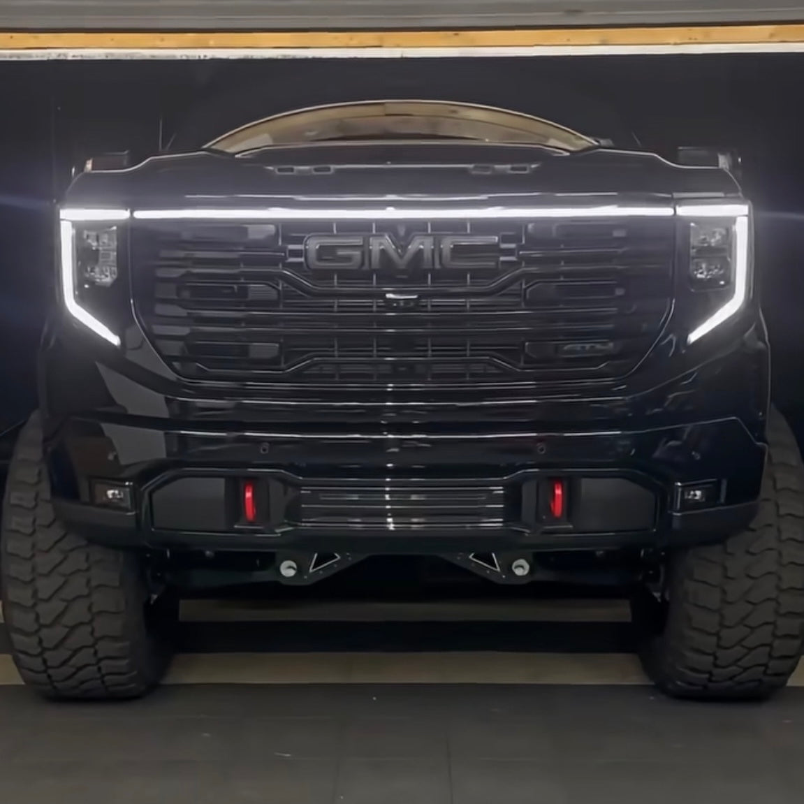 2022-2026+ GMC Sierra 1500 LED Grill Accent Light Bar Kit - AutoLEDTech.com
