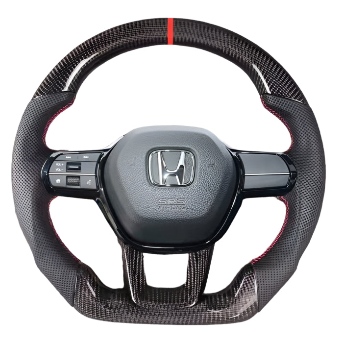 2022-2026 Honda Accord Custom Carbon Fiber Steering Wheel - AutoLEDTech.com
