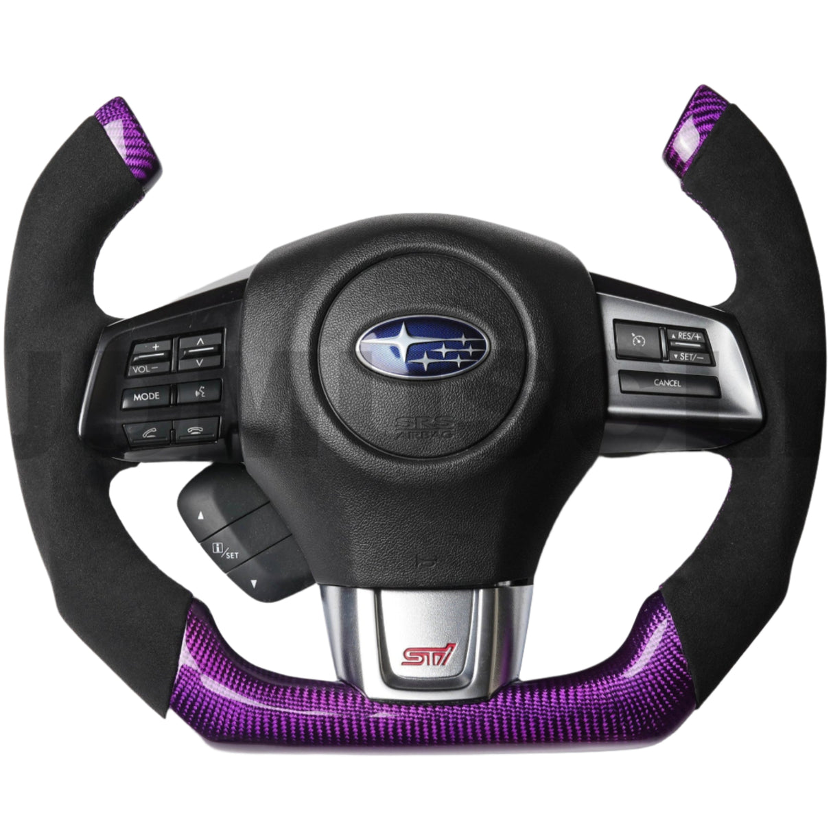 2022-2026 Subaru WRX Custom Carbon Fiber Steering Wheel - AutoLEDTech.com