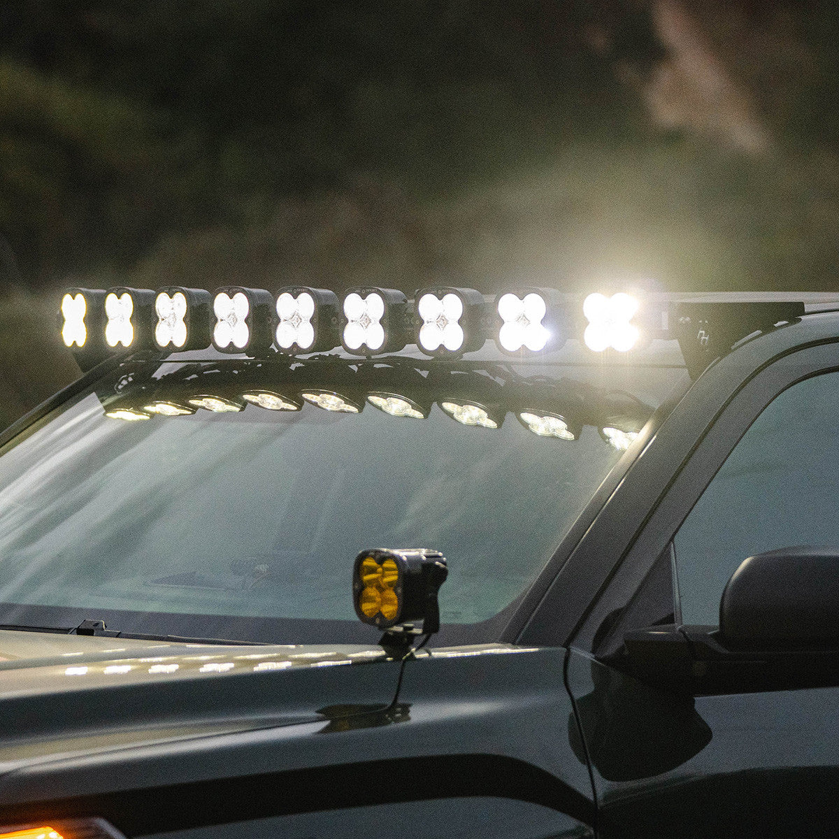 2022-2026+ Toyota Tundra Baja Designs 9XL Linkable Roof Light Bar Kit - AutoLEDTech.com
