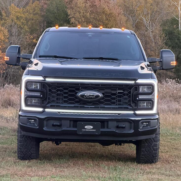 2023-2026+ Ford Super Duty F250 F350 LED Grill Accent Lights Bar Kit - AutoLEDTech.com