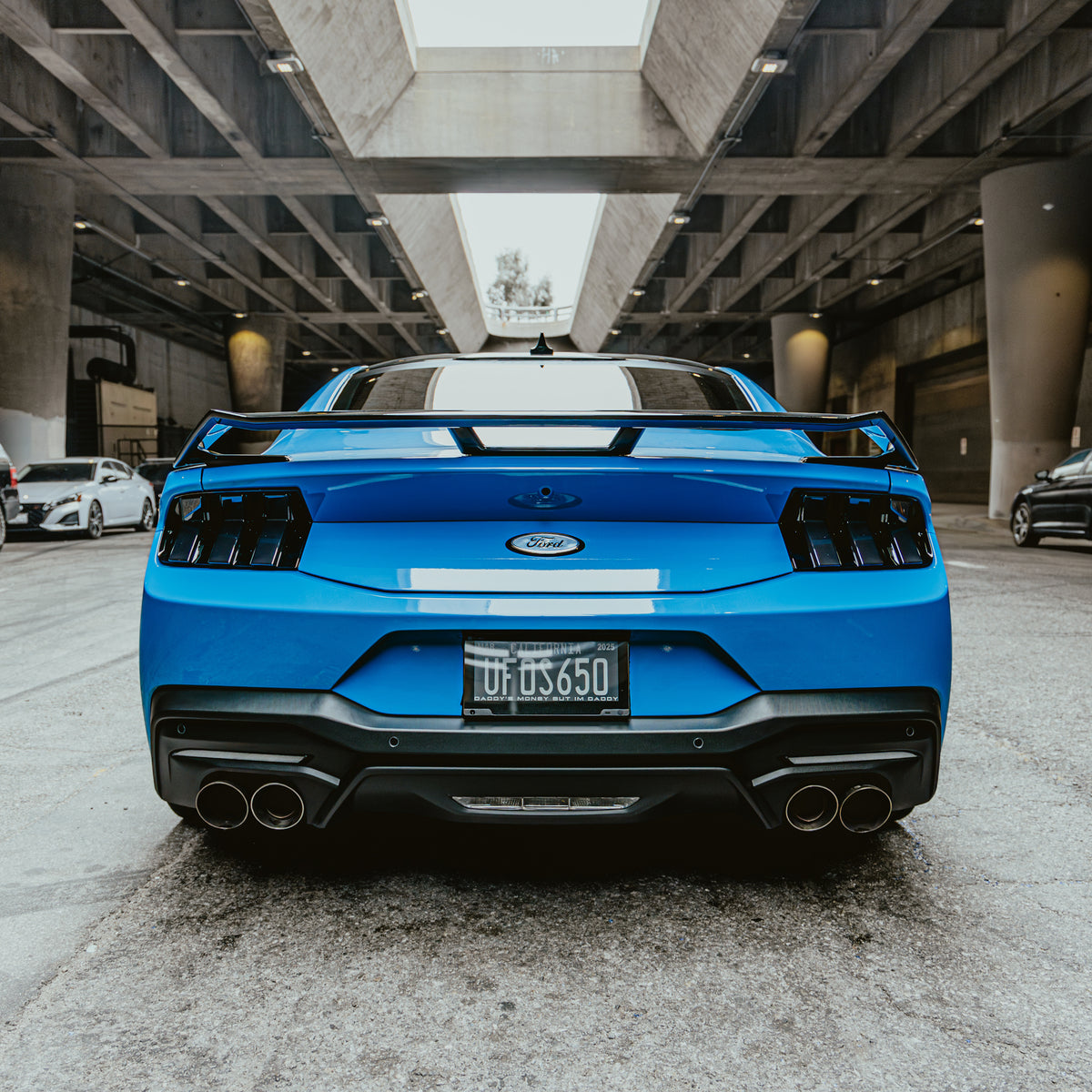2024-2026 Ford Mustang S650 Smoked Euro Style LED Tail Lights