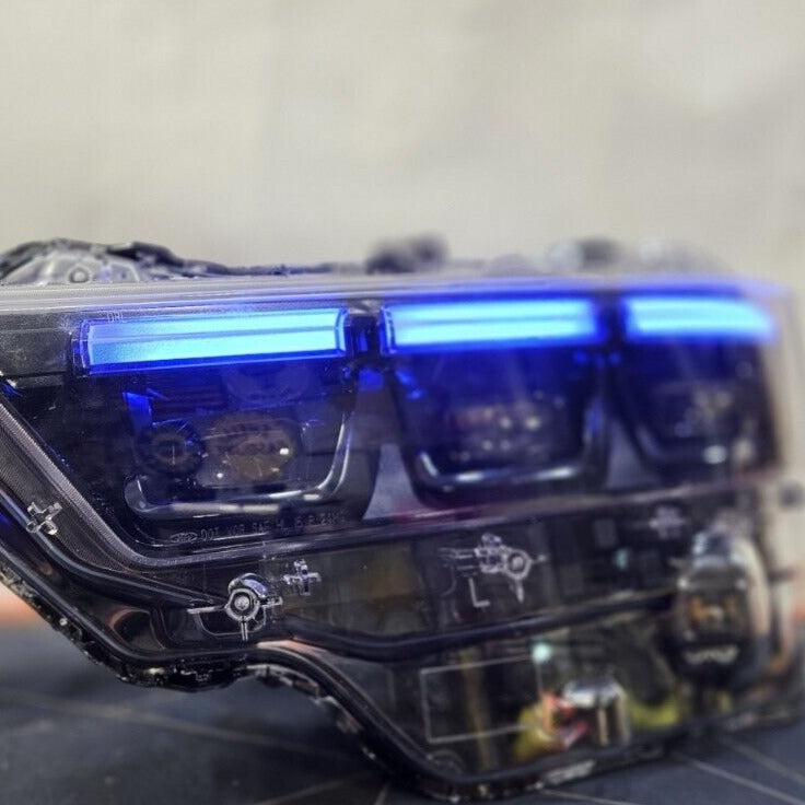 2024-2026+ Ford Mustang RGB Flow Series LED DRL Boards - AutoLEDTech.com