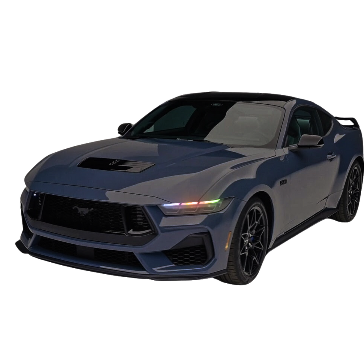 2024-2026+ Ford Mustang RGB Flow Series LED DRL Boards - AutoLEDTech.com