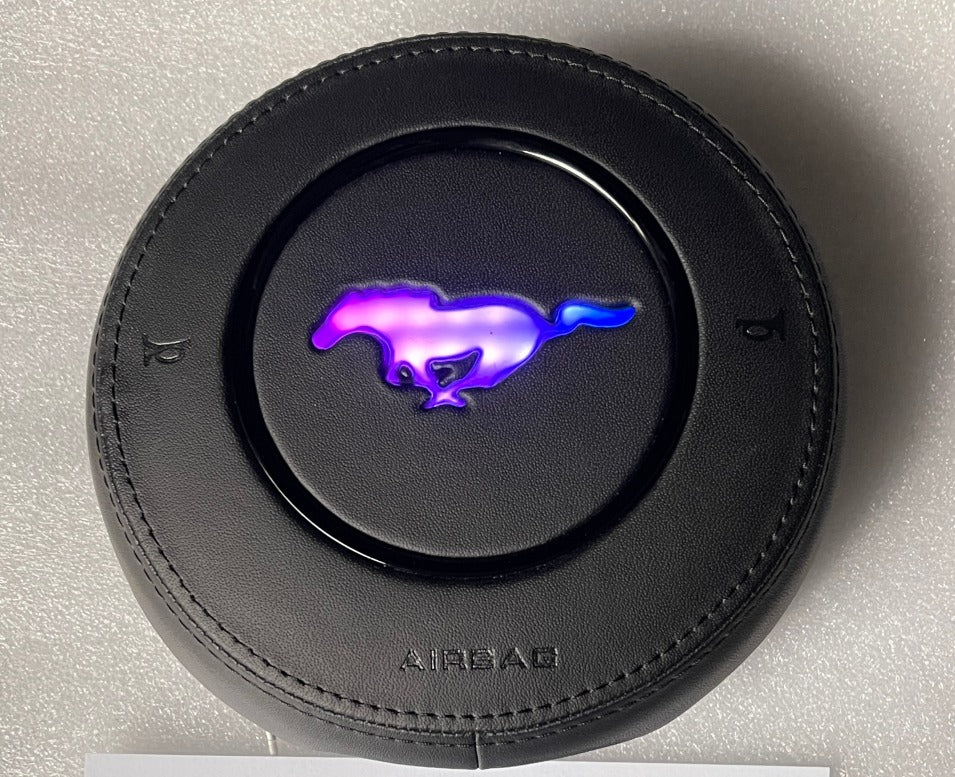 2015-2023 Ford Mustang RGB LED Custom Airbag Cover - AutoLEDTech.com