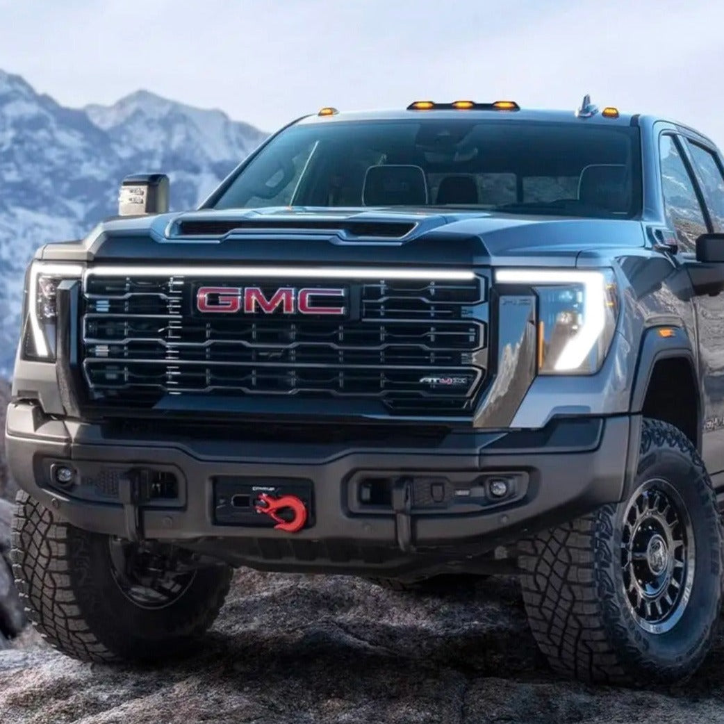2024-2026+ GMC Sierra HD 2500 LED Grill Accent Light Bar Kit - AutoLEDTech.com