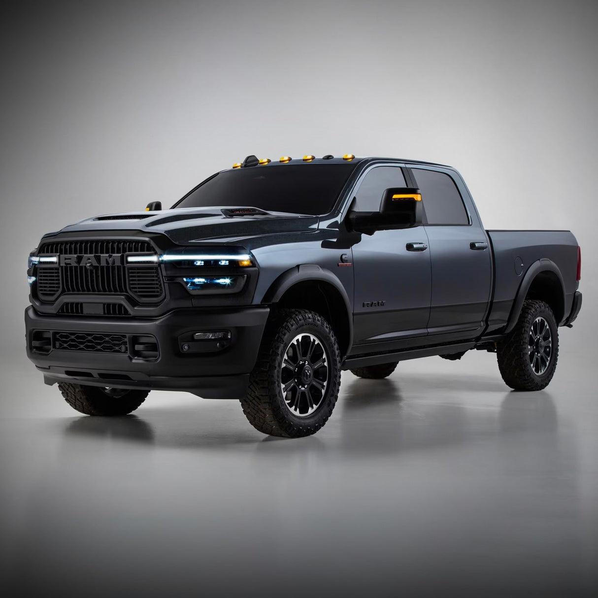 2025+ Ram HD LED Grill Accent Lights Bar Kit