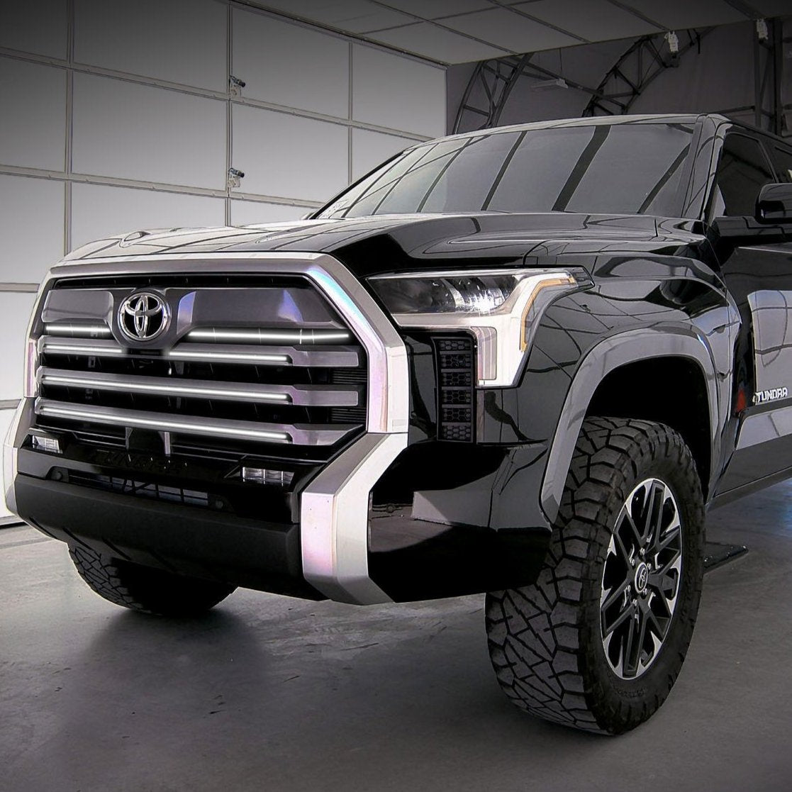 22-26+ Toyota Tundra LED Grill Accent Lights Bars Kit - AutoLEDTech.com