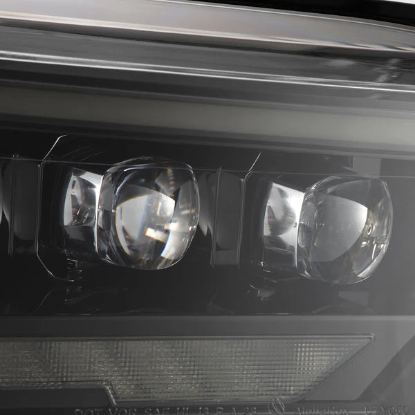 22-25 Toyota Tundra/Sequoia NOVA-Series LED Projector Headlights Alpha-Black - AutoLEDTech.com