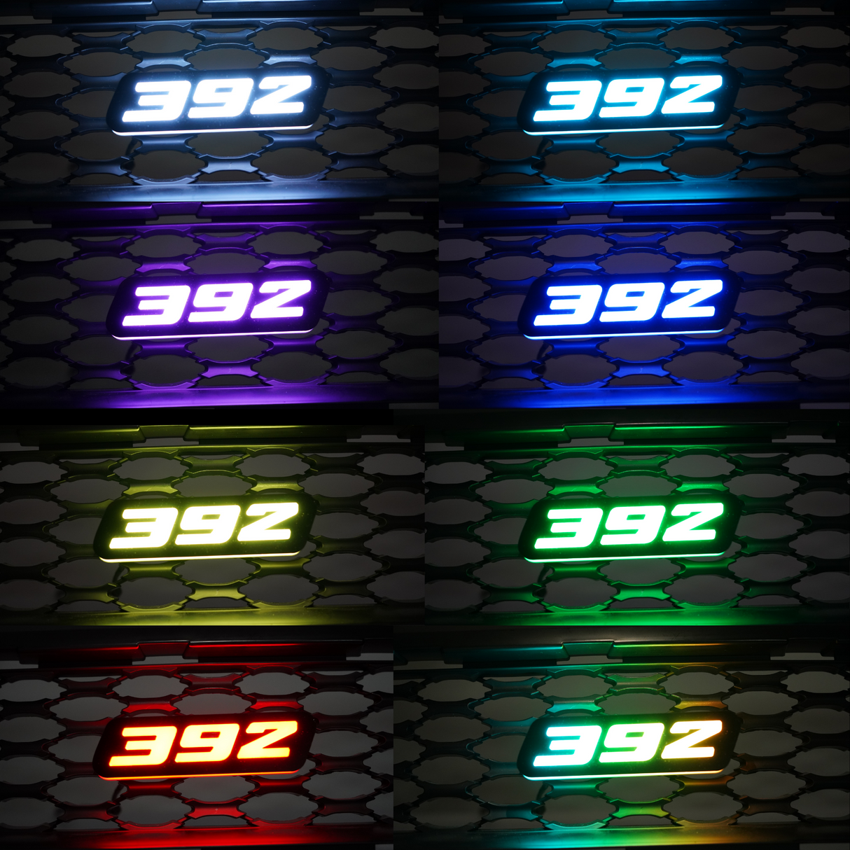 Dodge 392 RGB Flow Series LED Badge Emblem Logo