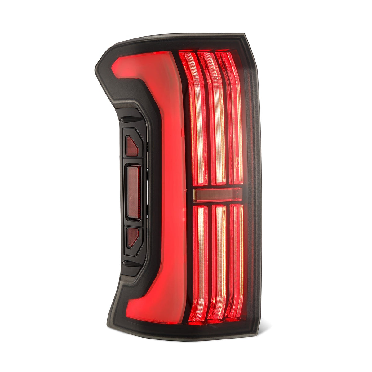 2024-2026 Toyota Tacoma Nova Series Prismatic LED Tail Lights - Black Smoke