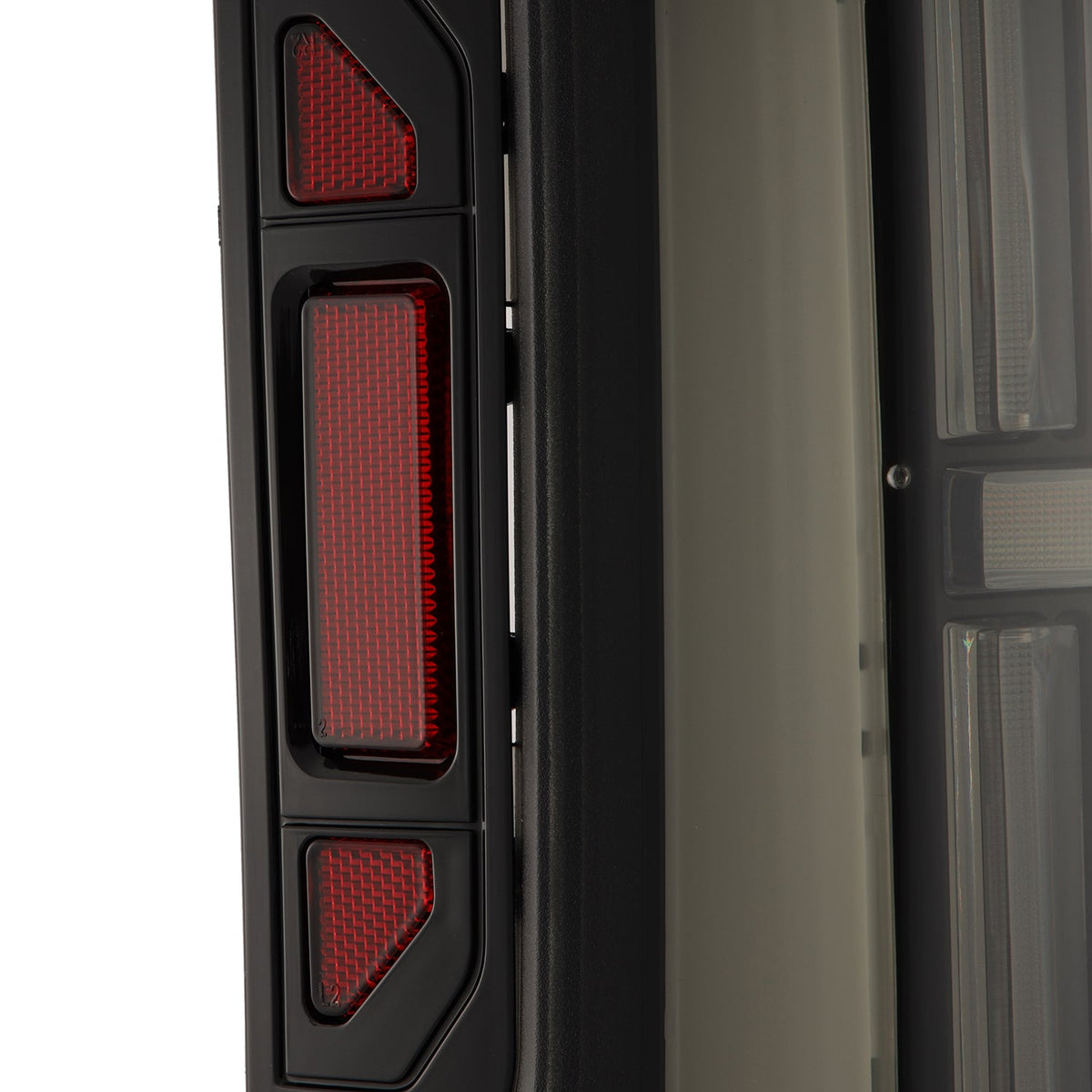 2024-2026 Toyota Tacoma Nova Series Prismatic LED Tail Lights - Black Smoke