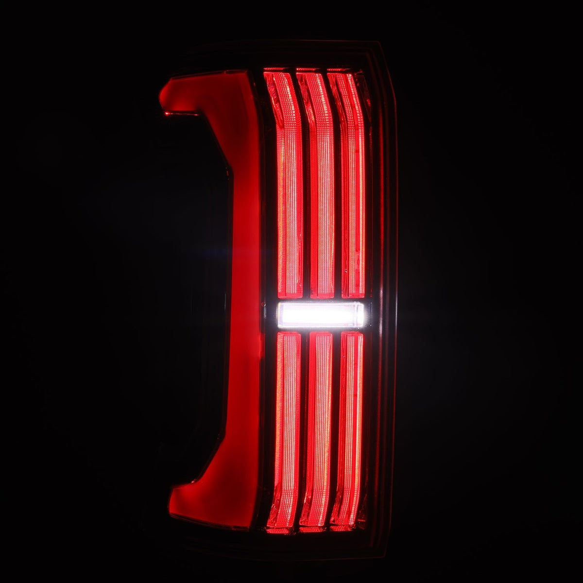 2024-2026 Toyota Tacoma Nova Series Prismatic LED Tail Lights - Black Clear
