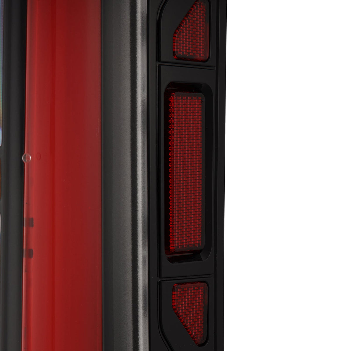 2024-2026 Toyota Tacoma Nova Series Prismatic LED Tail Lights - Black Red
