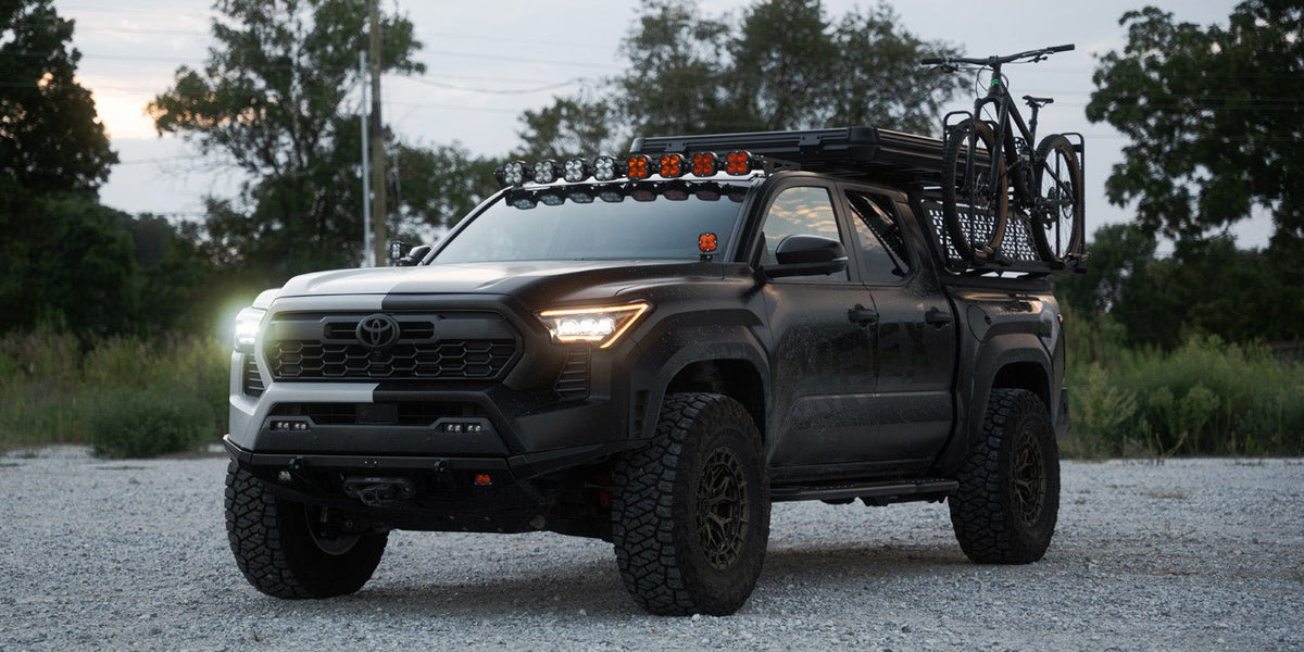 24-26 Toyota Tacoma / 25-26 4Runner NOVA-Series LED Projector Headlights Alpha-Black