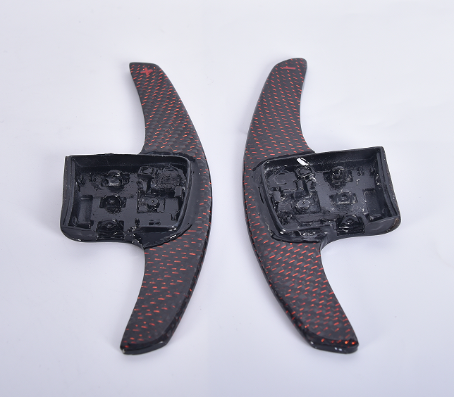 2024-2026+ Ford Mustang S650 Carbon Fiber LED Steering Wheel - AutoLEDTech.com