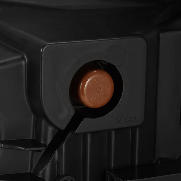 Ram 1500 with NOVA-Series LED headlights at night with DRLs on