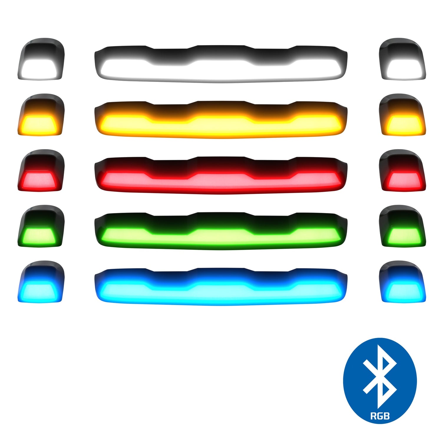 2020-2026+ GMC Chevy HD RGBW LED Roof Cab Lights