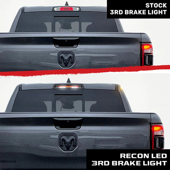 2019+ RAM 1500 Smoked Clear LED 3rd Brake Light