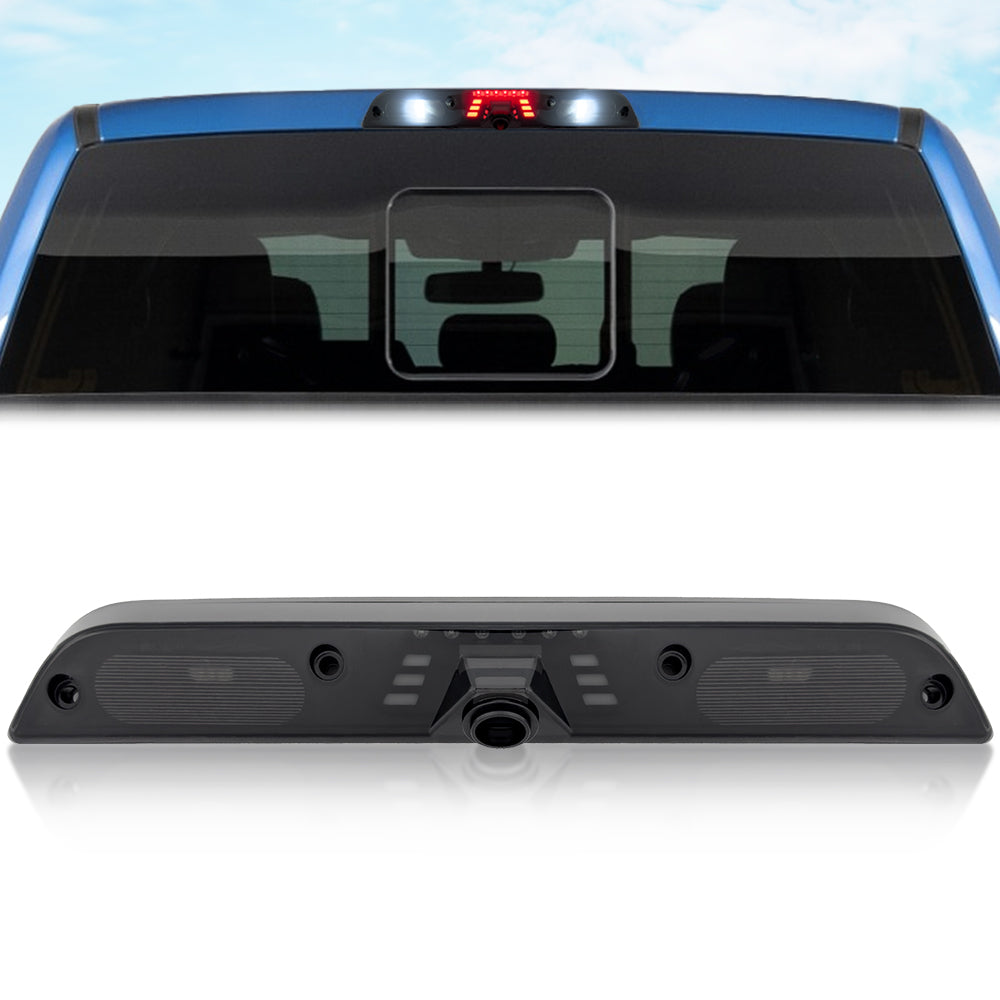 2017-2026+ Ford Super Duty F250 Smoked Clear White Amber LED Mirror Lights - AutoLEDTech.com