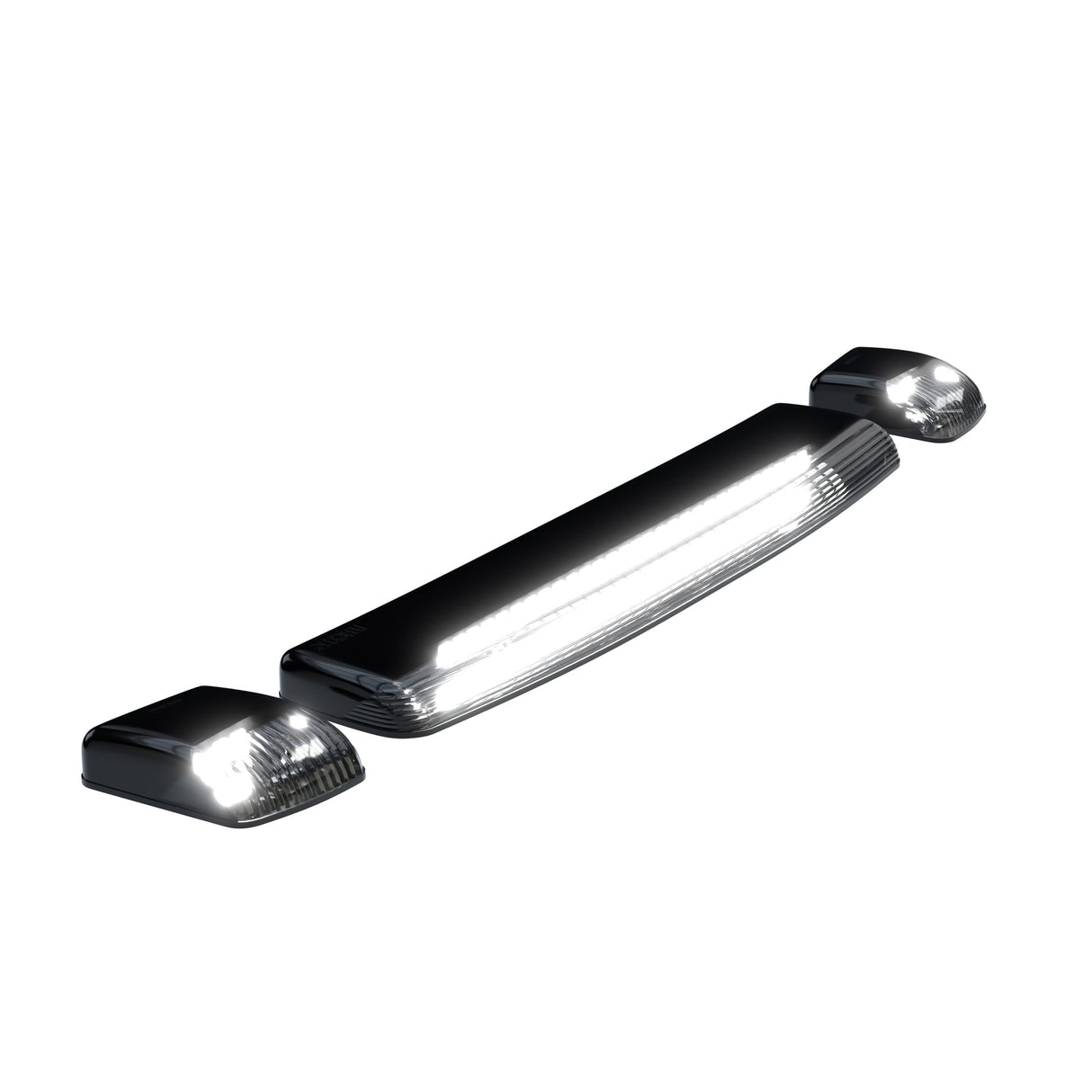 2015-2019 GMC Chevy HD Clear Smoked White Amber 2Way LED Roof Cab Lights