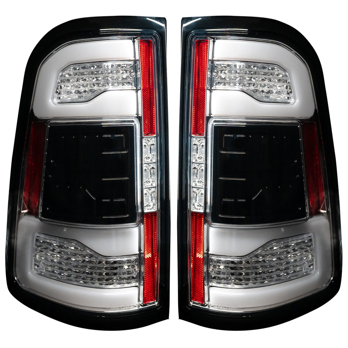 2019-2024 Ram 1500 TRX Smoked Scanning LED Tail Lights - AutoLEDTech.com