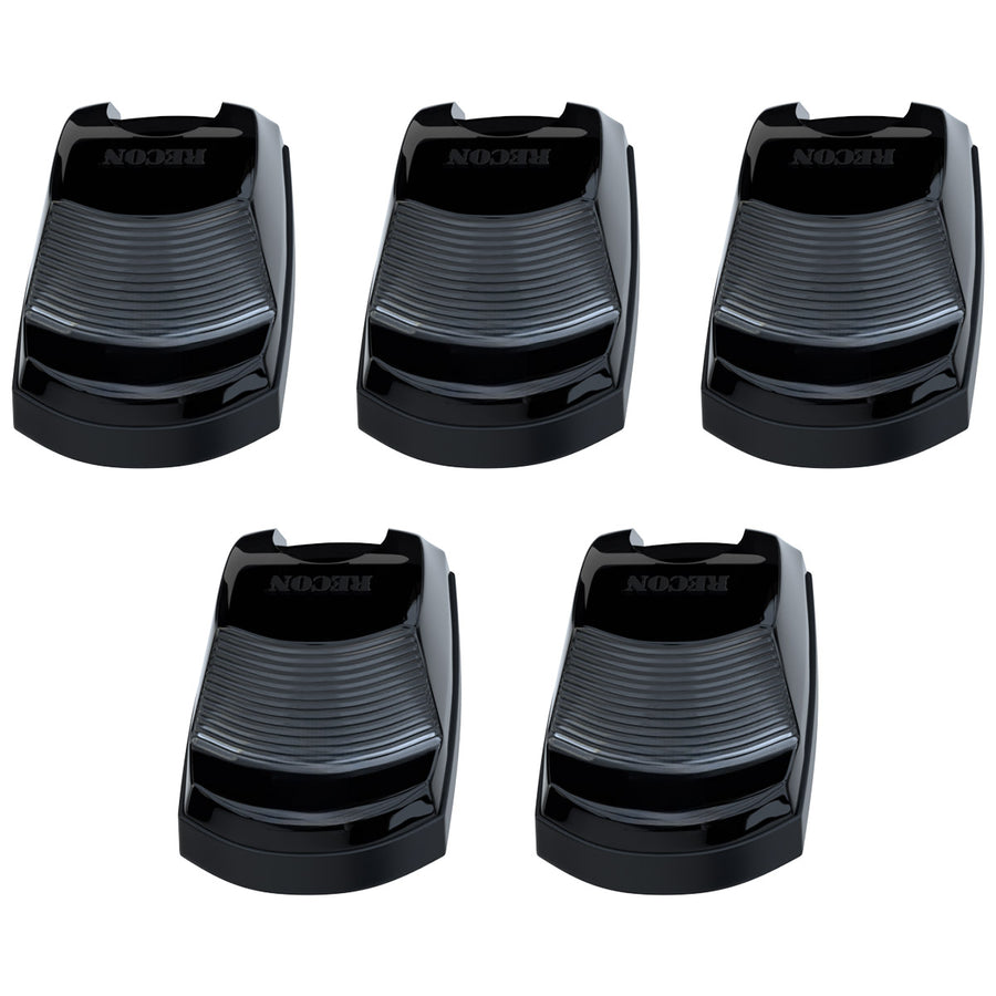 2017-2026+ Ford Super Duty F250 Smoked Clear White Amber LED Mirror Lights - AutoLEDTech.com