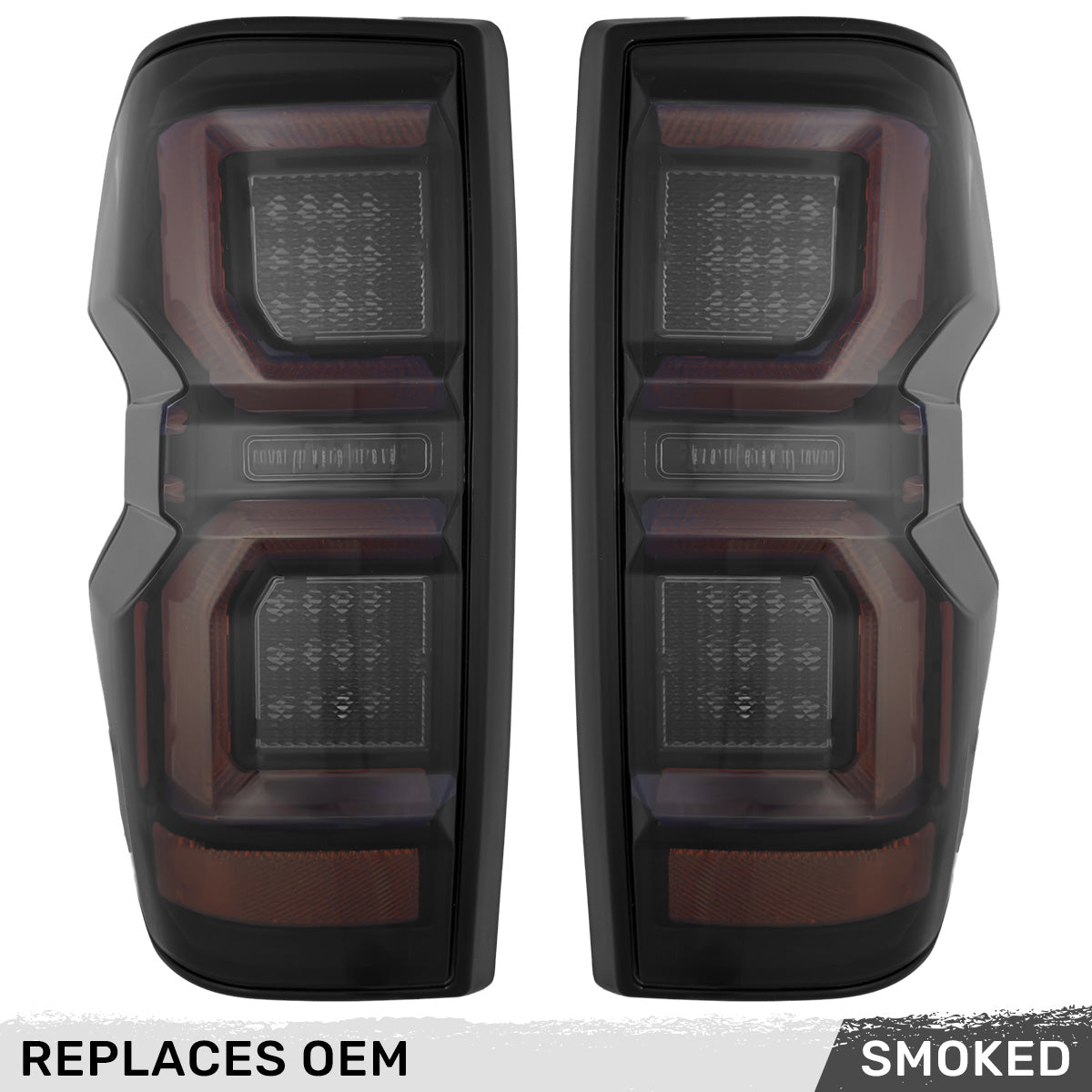 2023-2026 Chevy Colorado Smoked Scanning LED Tail Lights