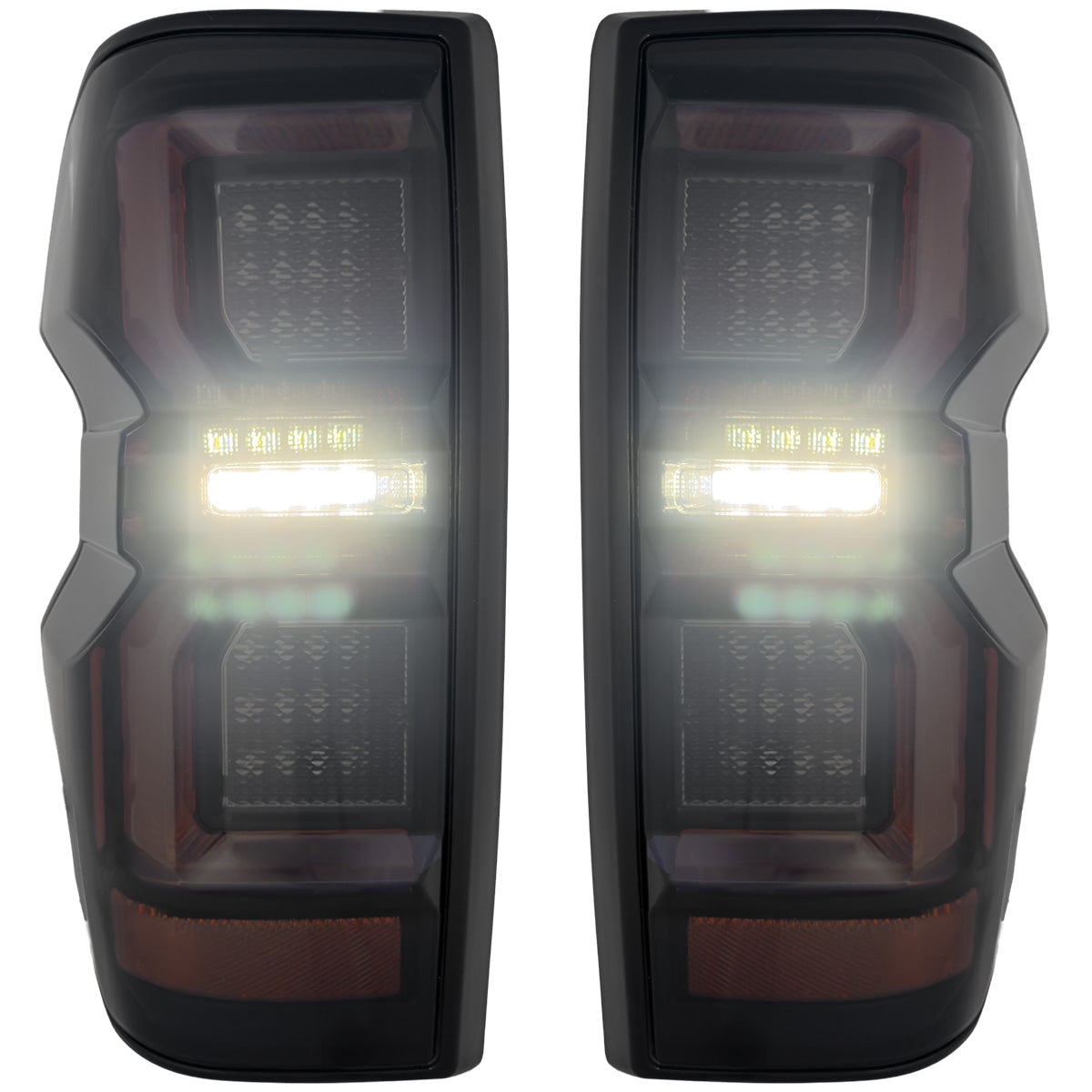 2023-2026 Chevy Colorado Smoked Scanning LED Tail Lights