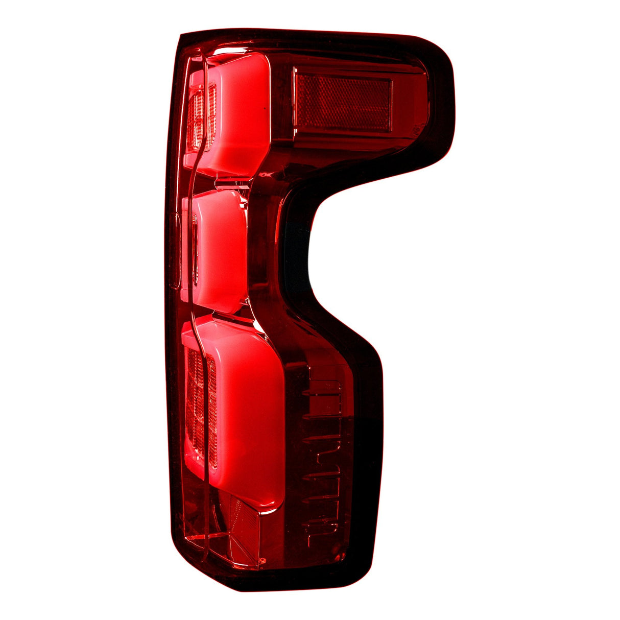 2019-2025 Chevy Silverado Smoked Scanning LED Tail Lights