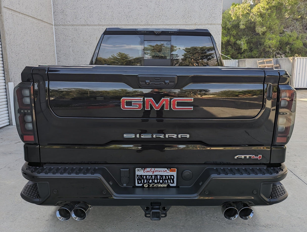 2020-2026+ GMC Sierra Chevy Silverado Smoked Clear LED 3rd Brake Light - AutoLEDTech.com