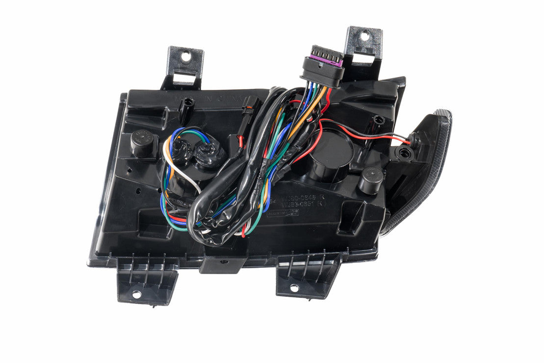 2018-2025+ Jeep Wrangler Gladiator JL JT Smoked LED DRL + Turn Signal Fender Lights