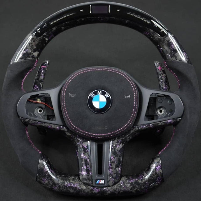 Custom Carbon Fiber Steering Wheel Builder