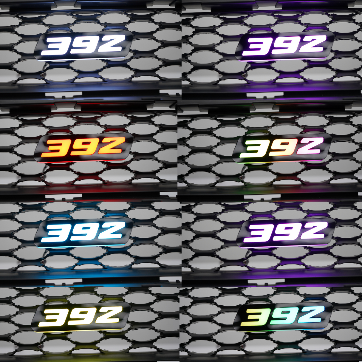 Dodge 392 RGB Flow Series LED Badge Emblem Logo