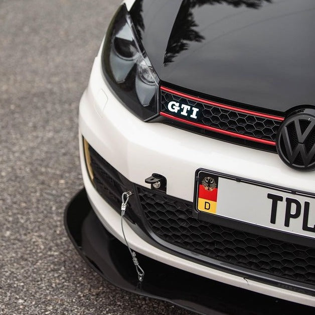 2004-2020 Volkswagen Golf GTI RGBW Flow Series LED Badge Emblem - Lit Logos