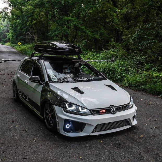 2004-2020 Volkswagen Golf GTI RGBW Flow Series LED Badge Emblem - Lit Logos