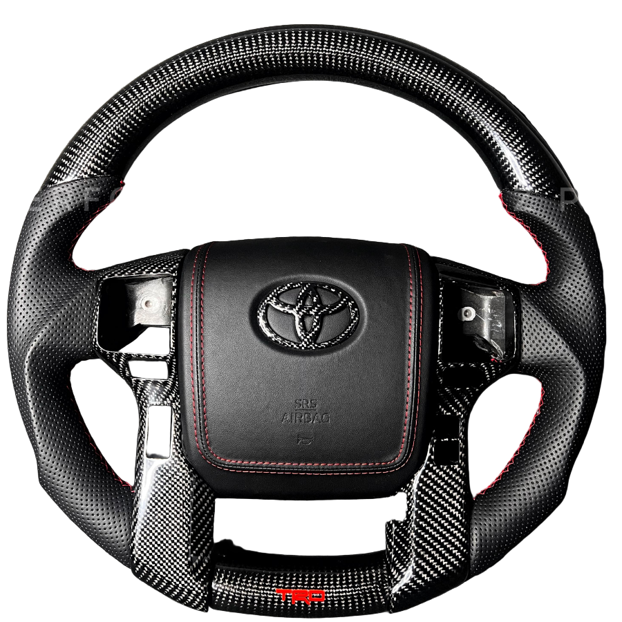 2010-2024 Toyota Tacoma 4Runner Tundra Custom Carbon Fiber Steering Wheel